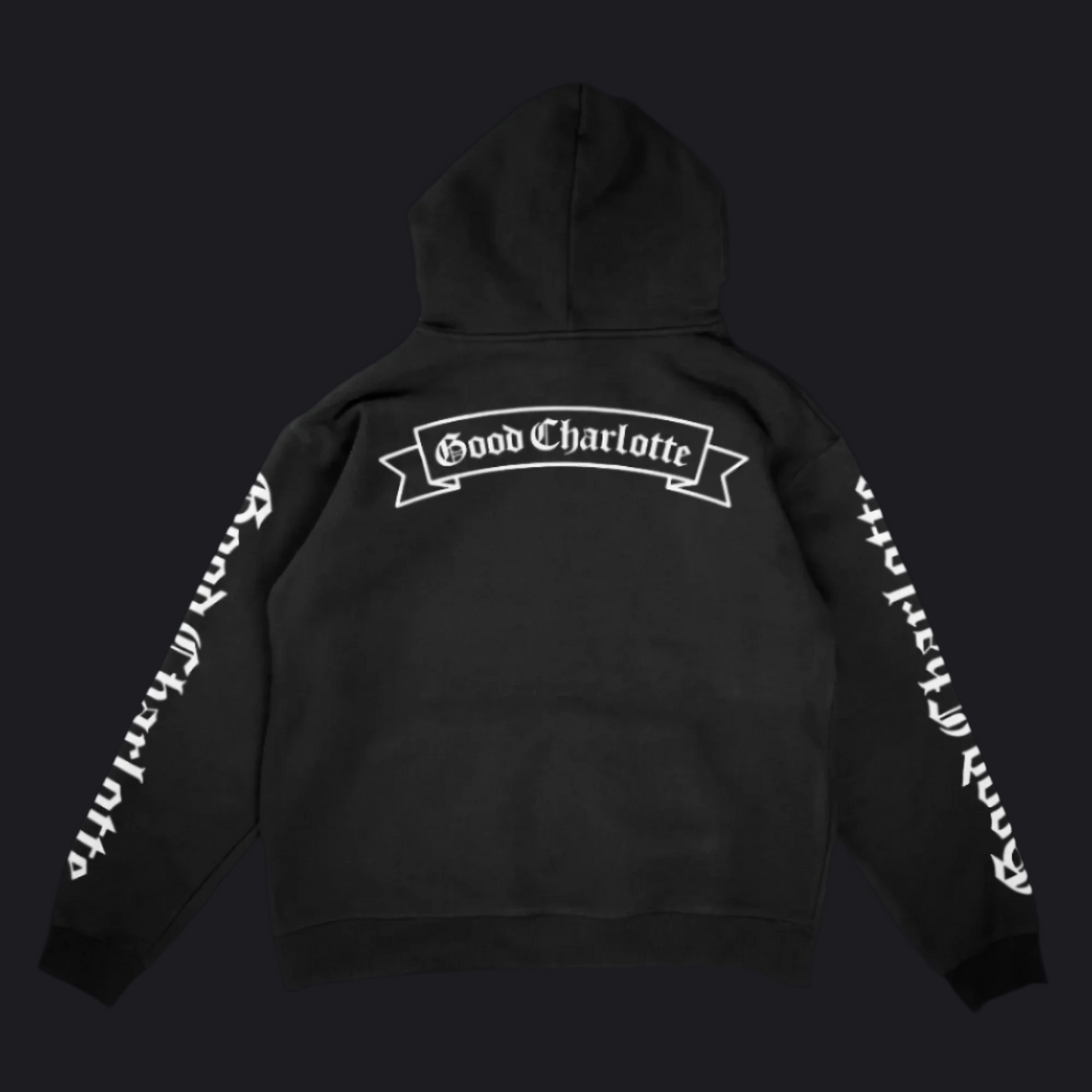 BANNER HOODED SWEATSHIRT